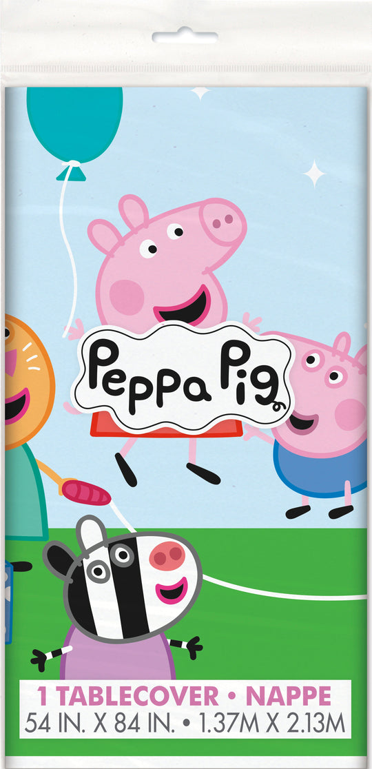 Peppa Pig Fun-Filled Tablecover: Bring Peppa's World to Your Party!