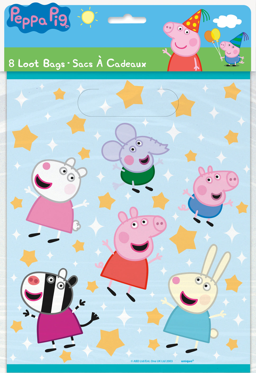 Peppa Pig Party Bundle: Stickers & Loot Bags for Effortless Celebrations