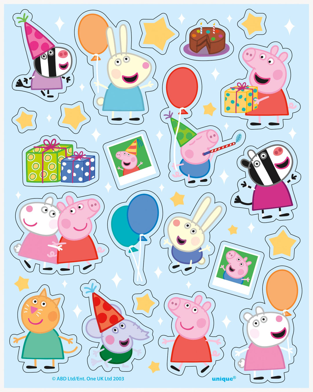 Peppa Pig Party Bundle: Stickers & Loot Bags for Effortless Celebrations