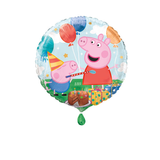 Ballon Mylar Peppa Pig - Idéal pour Anniversaire & Fêtes, Flotte Plus Longtemps