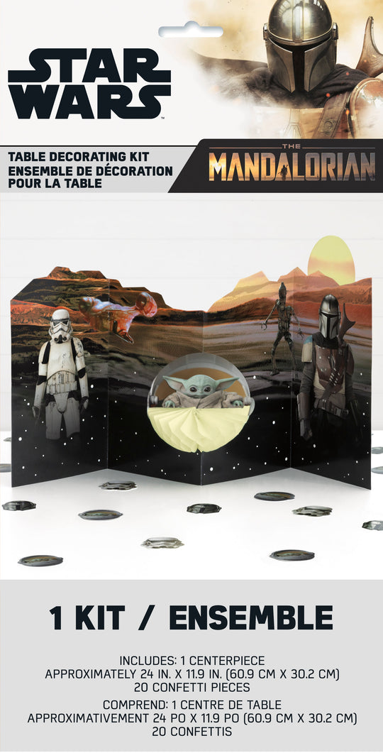 Mandalorian Celebration Table Centerpiece Kit - Easy Setup, Affordably Priced!
