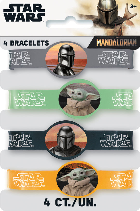 The Mandalorian 'The Child' Bracelets (4-pack) - Embrace the Power of the Force in Style!