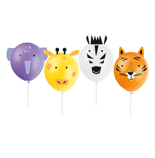 “Safari Balloon Decoration Kit - 4 Pack Party Supplies for Birthdays, Anniversaries & Baptisms - Easy Setup & Coordinated Themes at Affordable Prices, Perfect for Unisex Celebrations!”