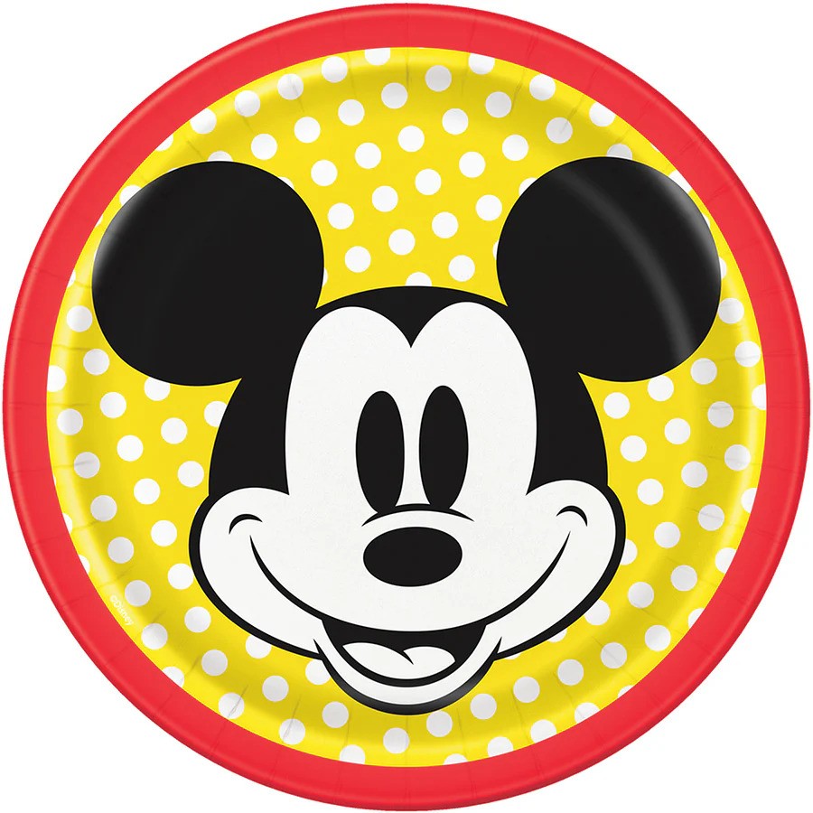 Ensemble Mickey Mouse Prêt-à-fêter: Set Complet pour 8 invités, Licence Officielle Fun