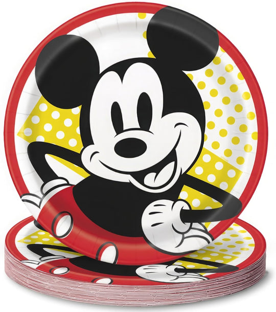 Ensemble Prêt-à-fêter Mickey - Valeur Incomparable, Produit Sous Licence, La Solution Fête Parfaite!