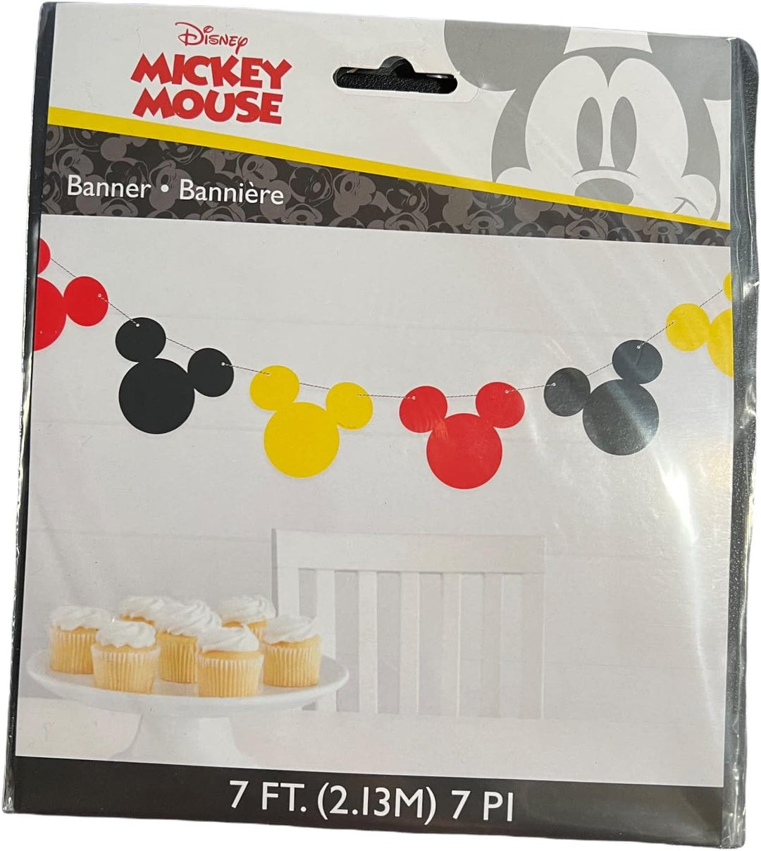 Célébrez avec Mickey Mouse - Laissez la Magie s'Éveiller avec la Bannière Mickey Mouse !