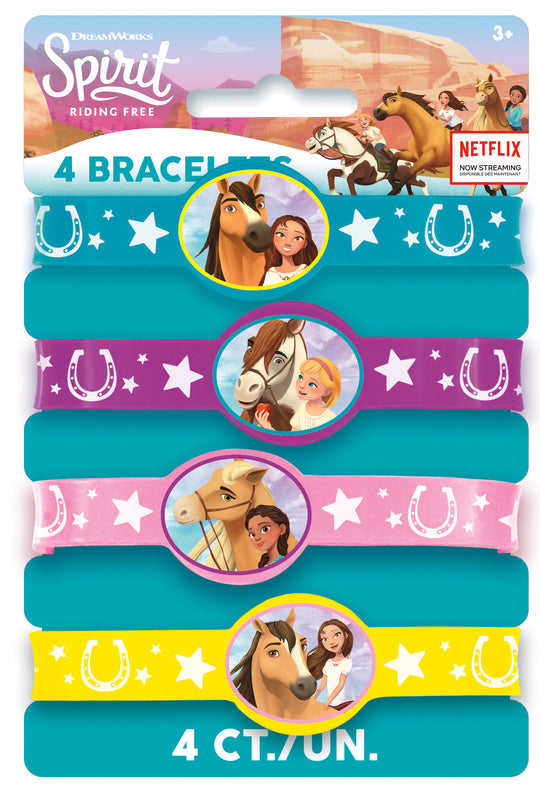 Spirit Riding Free Bracelets (4-pack) - Gallop into Adventure!