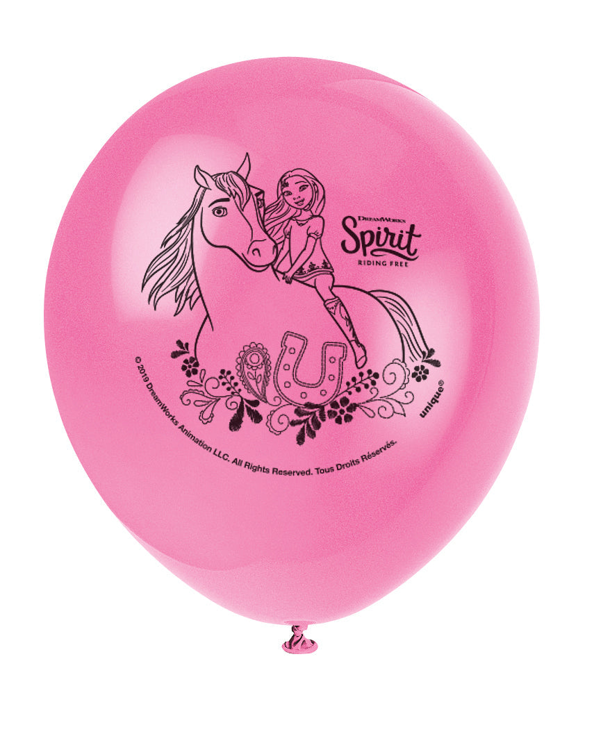 Spirit Riding Free Balloons: Gallop into Adventure! (Pack of 8)