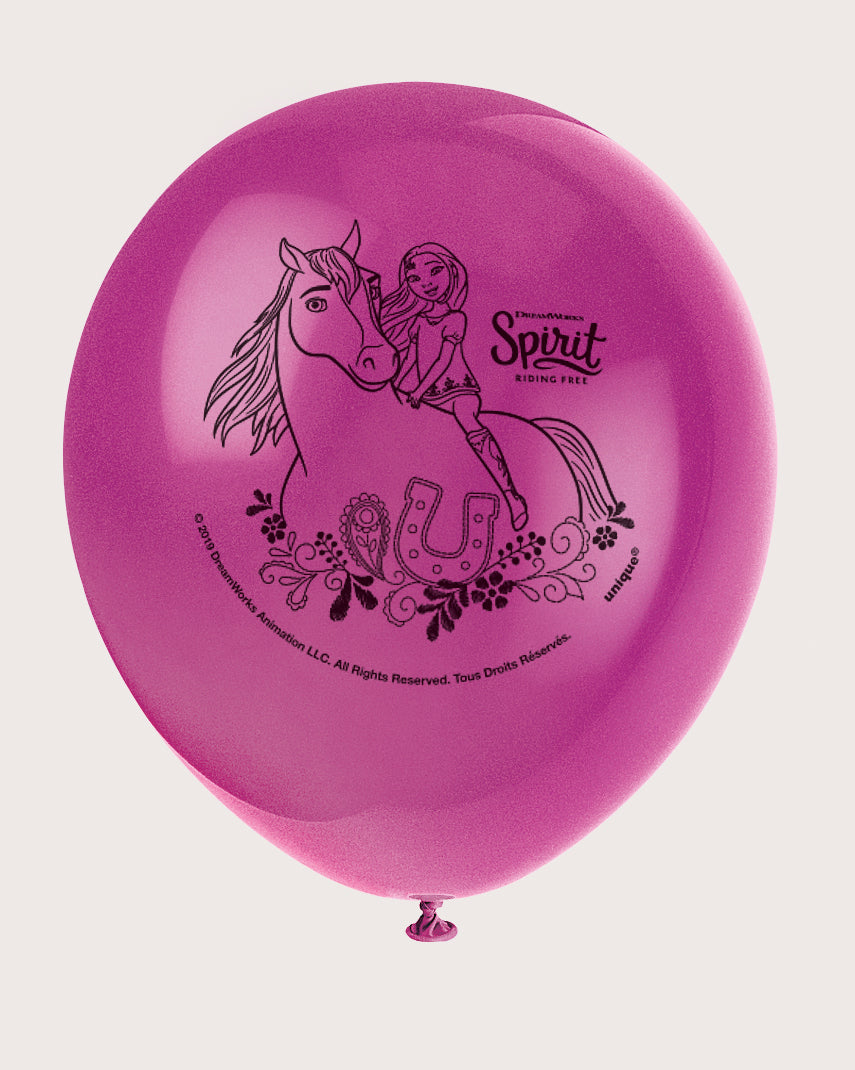 Spirit Riding Free Balloons: Gallop into Adventure! (Pack of 8)