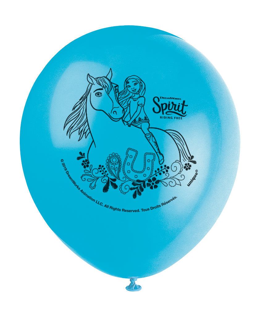 Spirit Riding Free Balloons: Gallop into Adventure! (Pack of 8)