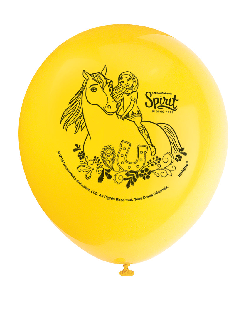 Spirit Riding Free Balloons: Gallop into Adventure! (Pack of 8)