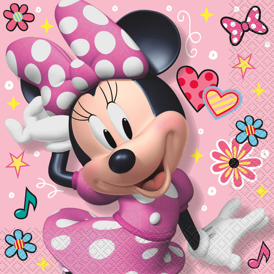 Minnie Mouse Party Bundle – Serves 8, Endless Fun with Official Disney Supplies