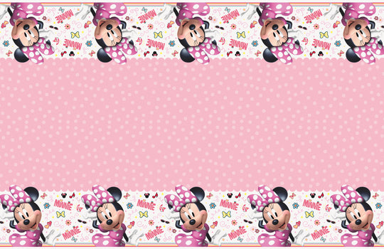 Enchanting Minnie Mouse Tablecover – Glam Up Your Party!