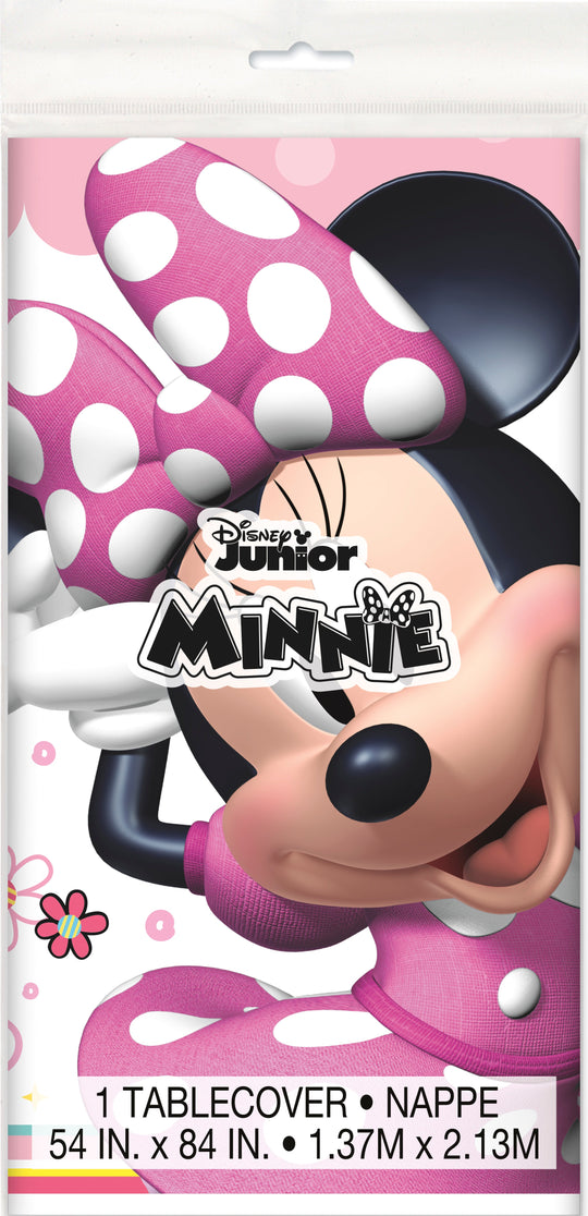 Enchanting Minnie Mouse Tablecover – Glam Up Your Party!