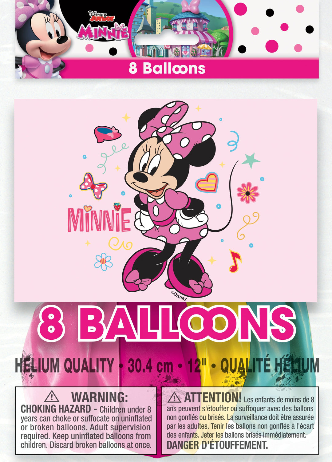 Minnie Mouse Ultimate Party Bundle: Tablecloth, Banner, Balloons - Easy Anniversary/Birthday Fun!