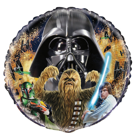 Classic Star Wars Foil Balloon – Supreme party decor, superior float, self-seals!