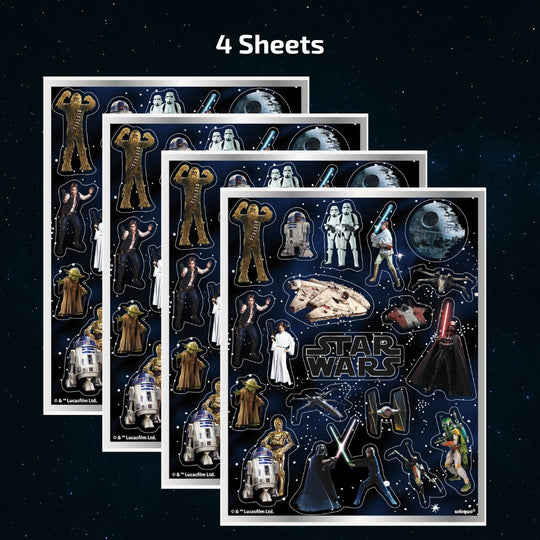 Mandalorian Party Bundle: Tablecloths & Stickers – Effortless Fun!