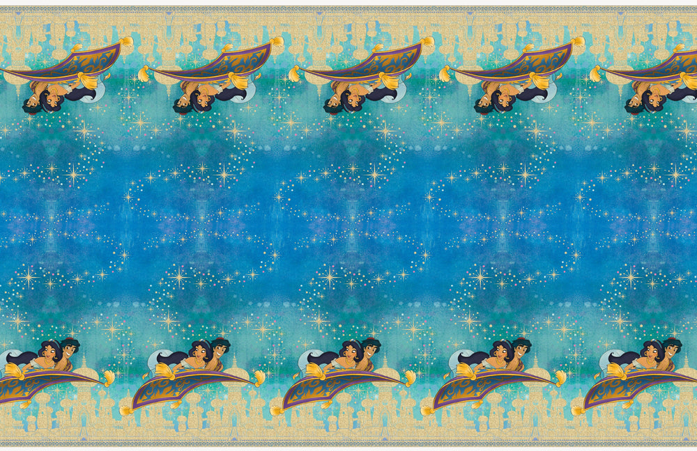 Magic Carpet Ride Aladdin Tablecover – Elevate Your Party to A Whole New World!