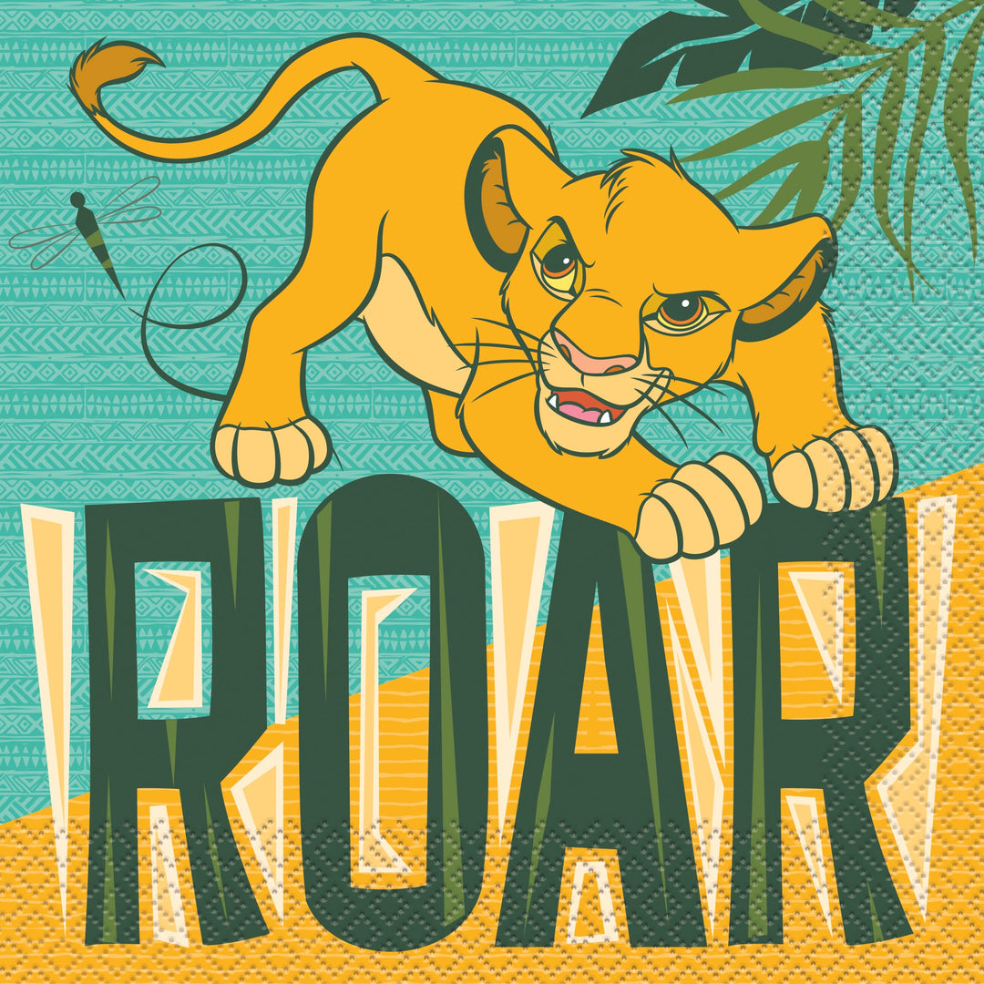 Lion King Party Bundle: Plates, Napkins & Tablecloth - Effortless Fun!