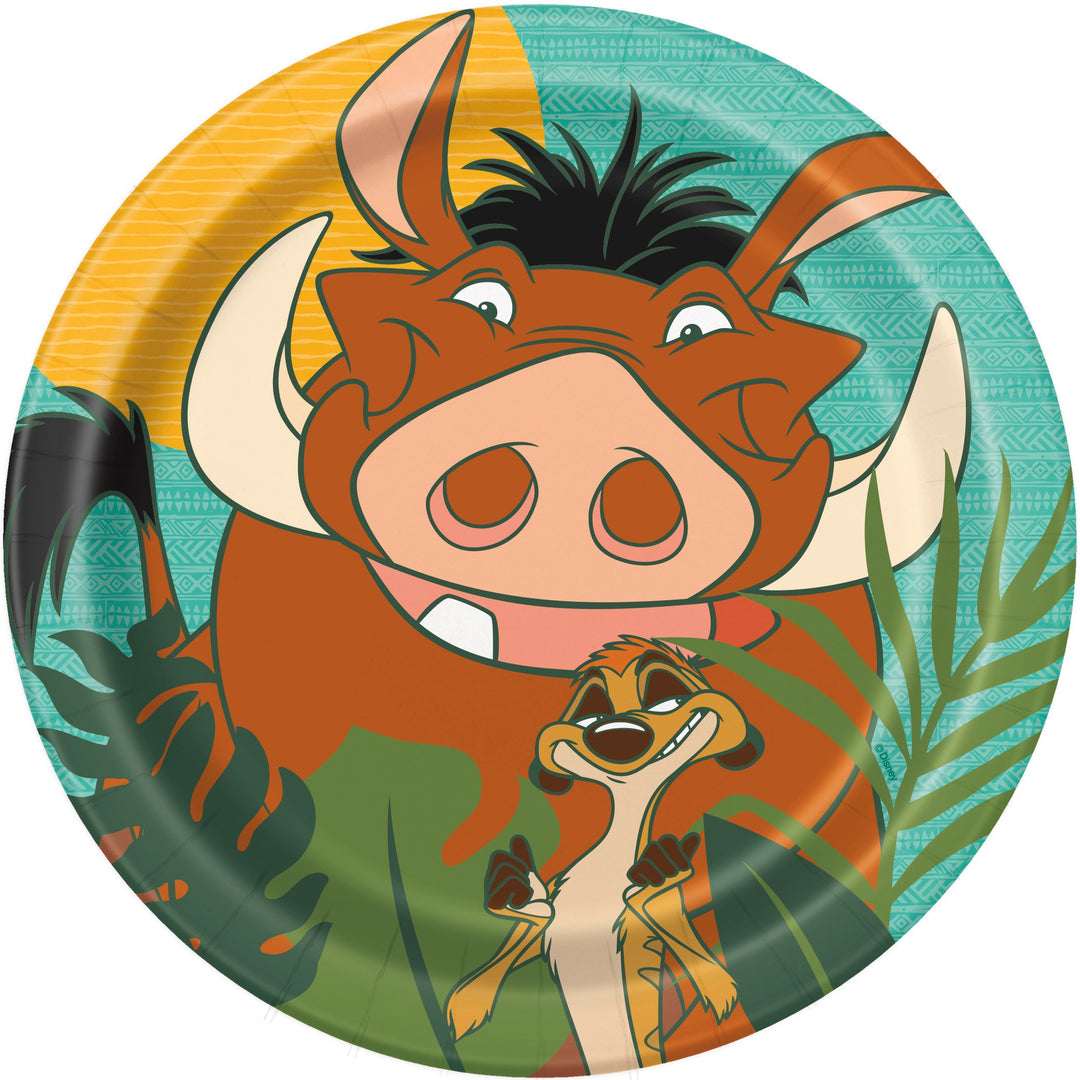 Affordable Lion King Party Dessert Plates - Easy Setup, Perfect for Celebrations!