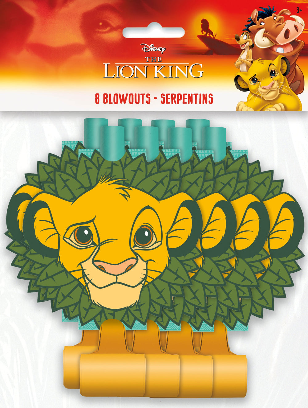 Economical Lion King Theme Whistle Pack - Simplify Your Party Setup!