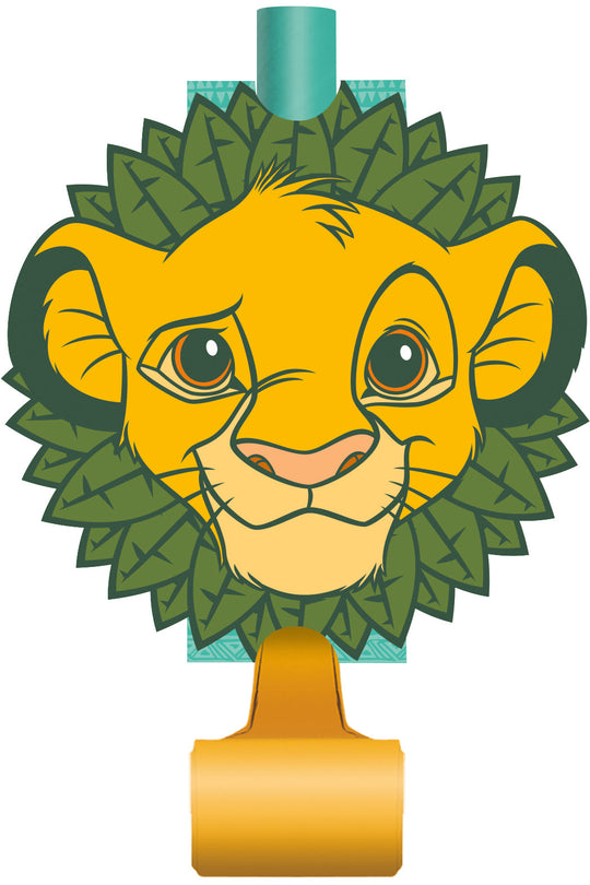 Paquet de Sifflets Thème Roi Lion Économique - Simplifiez Votre Fête!