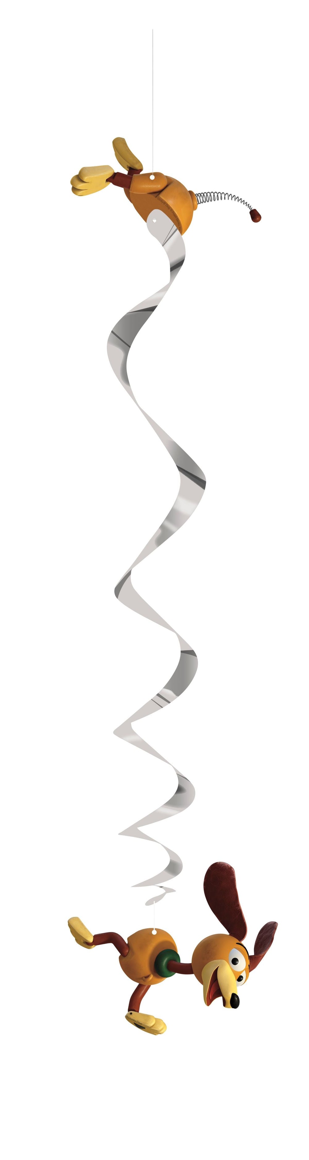 Easy-Setup Toy Story Hanging Swirl Decorations - Affordable, Fun Party Essentials for Kids' Birthdays!