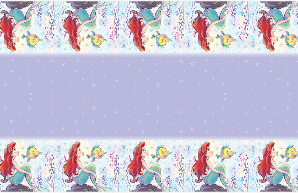 Under-the-Sea Elegance Tablecover – Dive into Ariel's Magical World!
