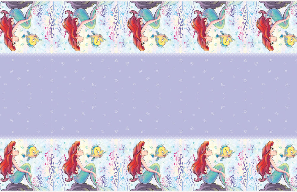 Under-the-Sea Elegance Tablecover – Dive into Ariel's Magical World!