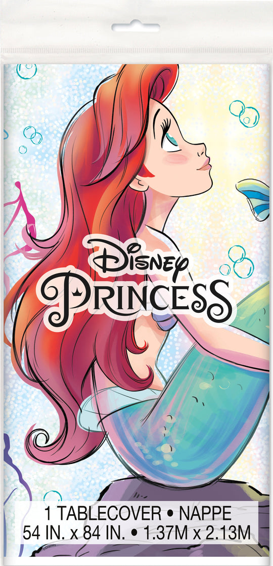 Under-the-Sea Elegance Tablecover – Dive into Ariel's Magical World!