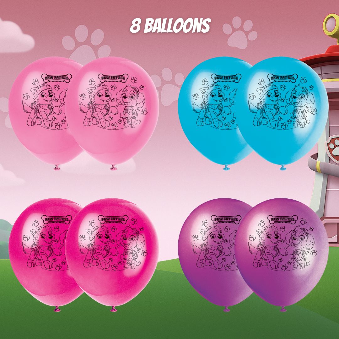 Skye Paw Patrol Party Supplies Bundle - The Ultimate Celebration Kit!