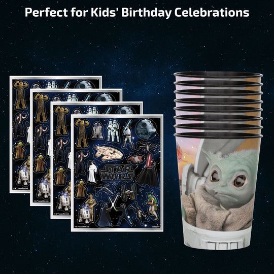 Mandalorian Party Supplies Bundle - Epic Fun for Young Jedis!