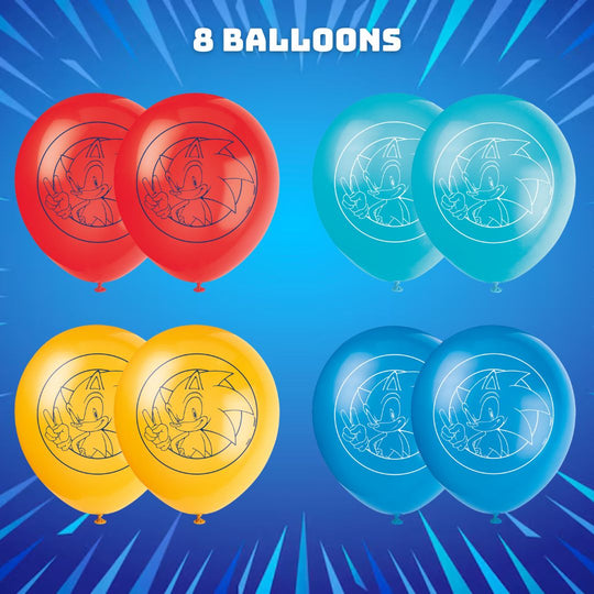 Sonic Party Supplies Bundle: Easy Planning for Unforgettable Fun!