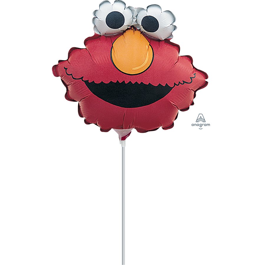 Sesame Street Mini-Shape Foil Balloon: Superior Float Time for Unforgettable Birthday Decorations