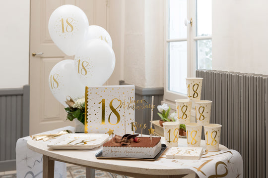 Luxurious 30th Birthday Gold Metallic Guestbook - Elevate Your Party Elegance