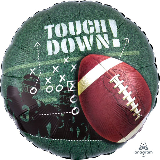 Superior Float-Time Football Foil Balloon - Perfect Party Decoration for Birthdays