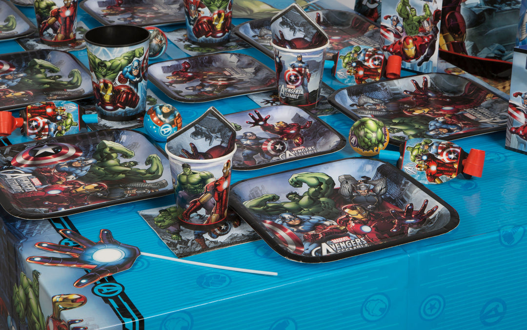 Avengers Assemble Dessert Plates: Super-powered Treats for an Epic Party!