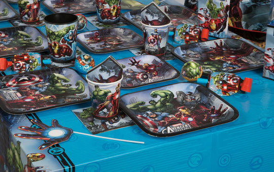 Avengers Assemble Dessert Plates: Super-powered Treats for an Epic Party!