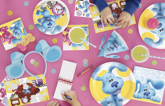 Discover Fun and Adventure with Blues's Clues Round Dinner Plates: Serve Up Smiles!