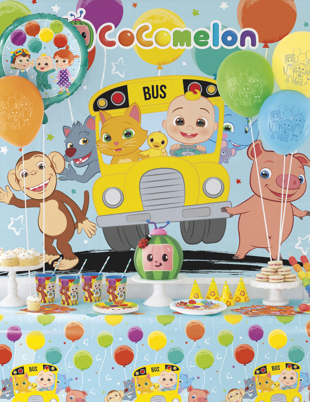 Sing and Celebrate with CoComelon Lunch Napkins - Fun-filled Party Harmony!