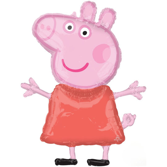 Peppa Pig SuperShape Foil Balloon - Ultimate Party Decor with Unbeatable Float Time