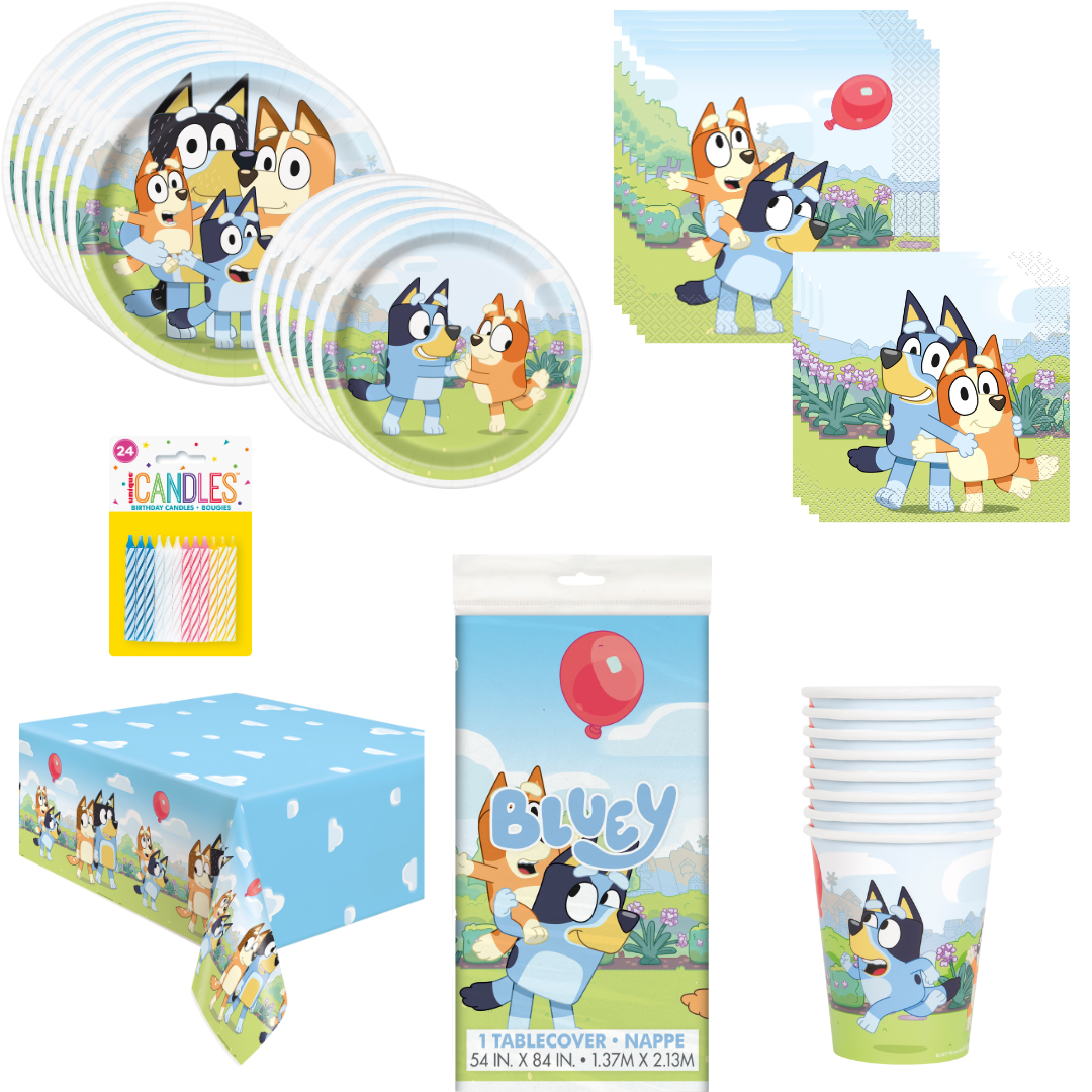Bluey Party Bundle: Complete Supplies for Joyful Birthdays!