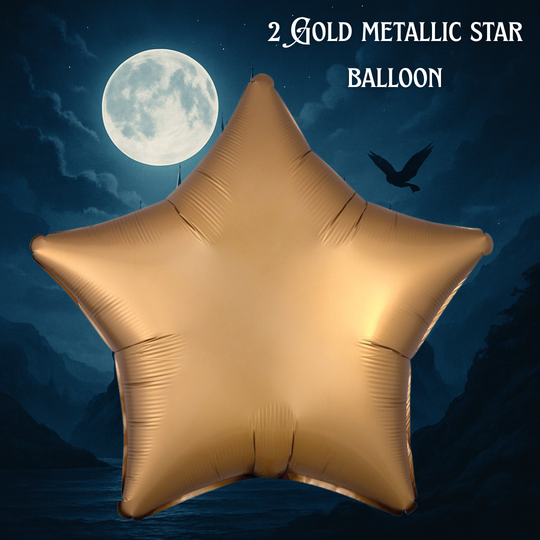 Harry Potter Themed Balloon Bouquet: Set of 5 Foil Balloons