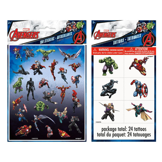 Avengers Party Supplies Bundle: 48 Official Items for Epic Celebrations