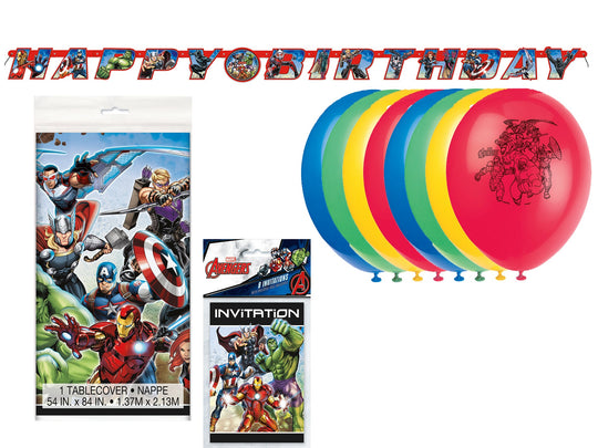 Avengers Kit Prêt-à-fêter: Facile, Excitant & Officiellement Autorisé