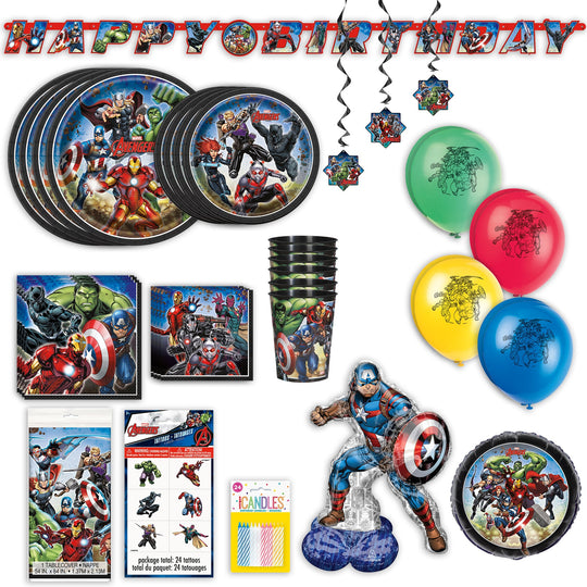 Pack Complet Avengers: L'Anniversaire Ultime, Joie Infinie dans Une Boîte!