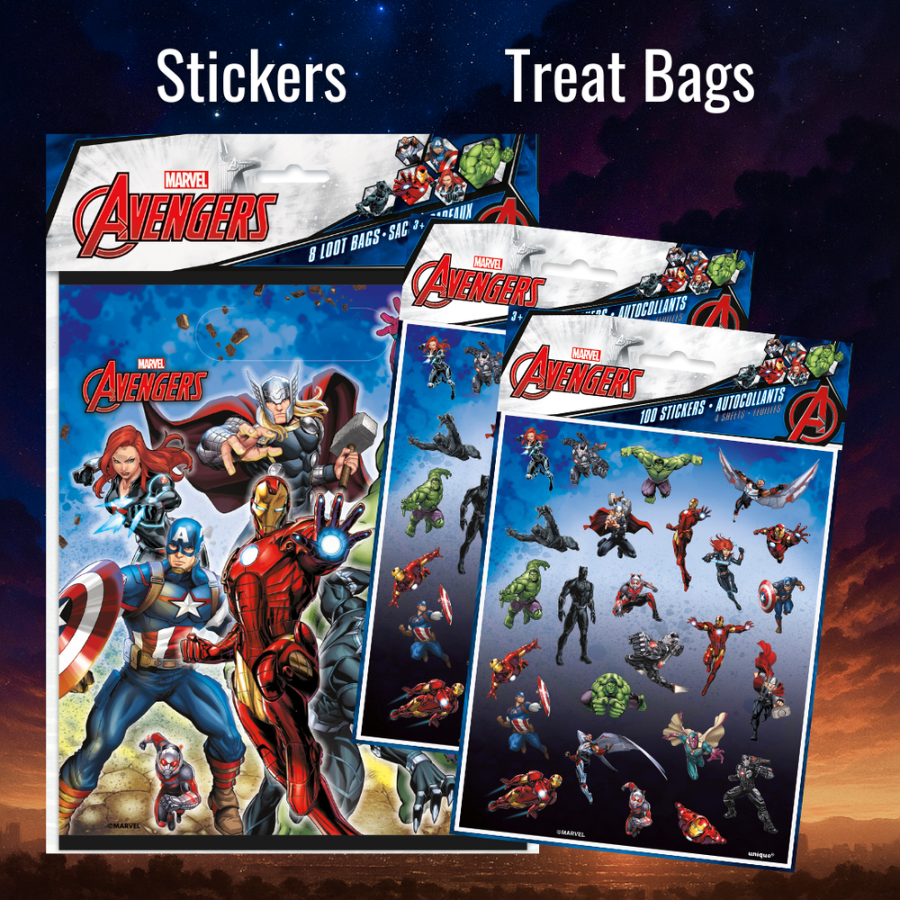 Avengers Party Supplies Bundle: Unbeatable Value for Epic Fun!