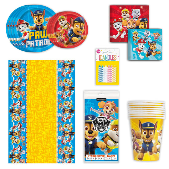 Paw Patrol Supreme Party Bundle: Serve 8, Unbeatable Value, All-In-One Fun!