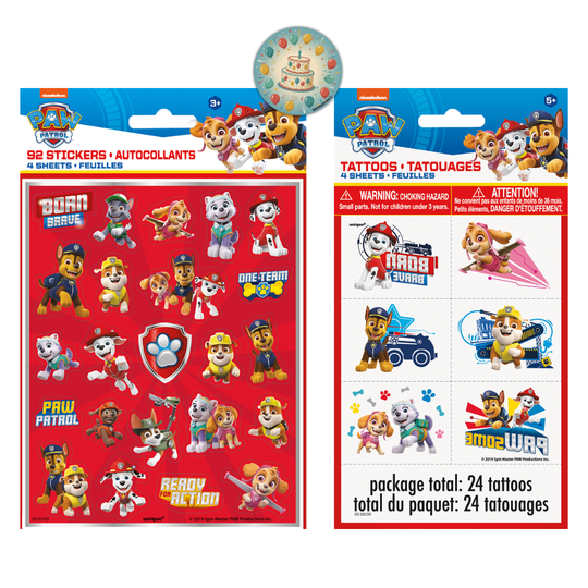 Paw Patrol Party Bundle – 116 Fun Supplies for Effortless Celebrations!