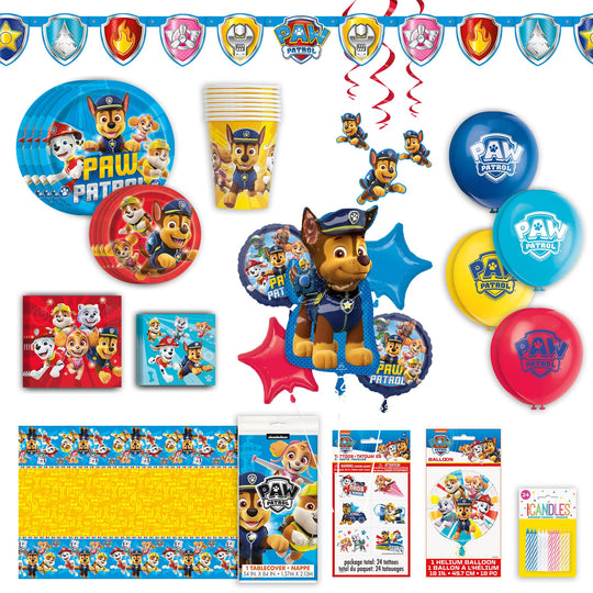 Paw Patrol Ultimate Party-in-a-Box: Effortless Fun for 8 Guests!